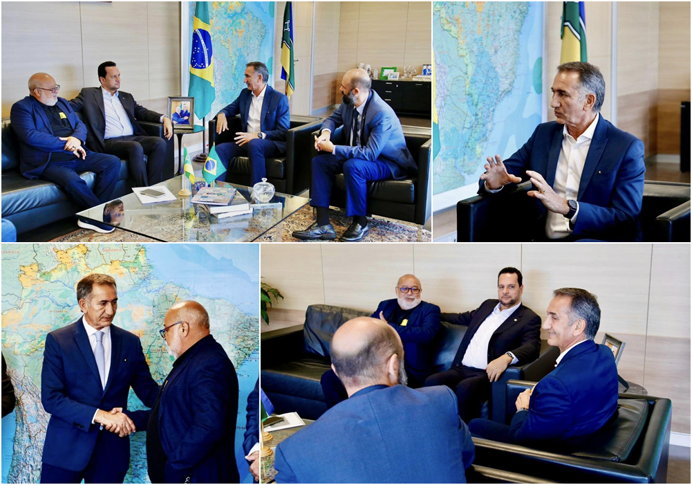 REUNIÃO COM MINISTRO DA INTEGRAÇÃO E DESENVOLVIMENTO REGIONAL - WALDEZ GÓES